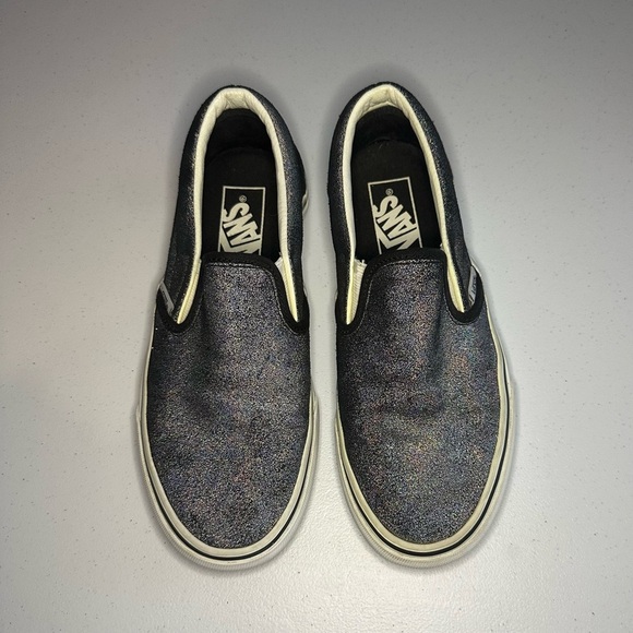 Vans Classic Slip-On Prism Suede Iridescent Mens Size 5/Wmn Size 6.5 Sneakers - Picture 2 of 6